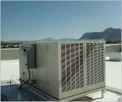 evaporative air cooler roof